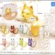 まきつきキツネリング 宝石クリア ver. 　４０個入り【３００円カプセルトイ　クオリア】＋正規台紙☆