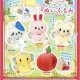 トイスピの森！プチプチアニモのぬいぐるみマスコット（４月）【♪４００円カプセルトイ　３０個入り　トイスピ】＋正規台紙