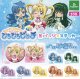 ぴちぴちピッチ　缶バッジ&ステッカー【カプセルトイ　ガチャガチャ　ガチャポン】＋正規台紙１枚☆