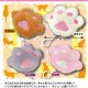 もふもふ肉球マスコット（５月）【★３００円カプセルトイ　５０個入り　共同】＋正規台紙