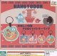 ハンギョドン　美味しい時間ＰＵＳＨライトキーリング　４０個入【３００円カプセルトイ　IP4】＋正規台紙☆