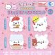 らぶいーず　がんばるもん！すもっぴぬいぐるみマスコット（７月）【◆５００円カプセルトイ　３０個入り　ケーツー】＋正規台紙１枚