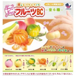 画像1: 皮もむけちゃう！？ぷにぷにフルーツBC【再販】（７月）【◆３００円カプセルトイ　４０個入り　Ｊドリーム】＋正規台紙