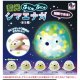 蓄光ぷにゅぷにゅシマエナガ（７月）【◆３００円カプセルトイ　４０個入り　Ｊドリーム】＋正規台紙