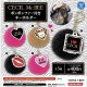 CECIL McBEE ポンポンファー付きキーホルダー（７月）【◆４００円カプセルトイ　３０個入り　ケイカンパニー】＋正規台紙