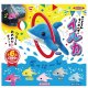 イルカぬいぐるみキーホルダー（７月）【◆３００円カプセルトイ　４０個入り　アクセス】＋正規台紙
