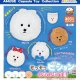 モフモフビションふわふわ巾着（８月）【□４００円カプセルトイ　３０個入り　アミューズ】＋正規台紙