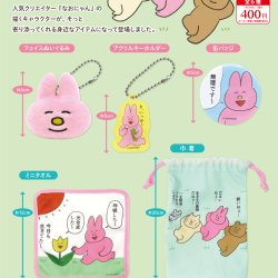 画像1: なおにゃんグッズコレクション（８月）【□４００円カプセルトイ　３０個入り　リアンＱ】＋正規台紙