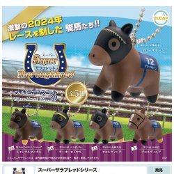 画像1: スーパーサラブレットシリーズ　フィギュアマスコットｖｏｌ．２０（８月）【□４００円カプセルトイ　３０個入り　ウルプラ】＋正規台紙