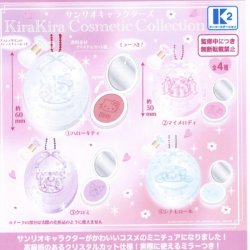 画像1: サンリオキャラクターズ　キラキラコスメコレクション（８月）【□５００円カプセルトイ　３０個入り　ケーツー】＋正規台紙１枚