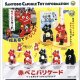 赤べこバリケードペンスタンドスタンドクリップ（８月）【□３００円カプセルトイ　４０個入り　三洋堂】＋正規台紙