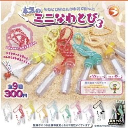 画像1: 本気のミニなわとび3（８月）【□３００円カプセルトイ　４０個入り　ブライトリンク】＋正規台紙