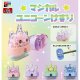 マジカルユニコーンけずり（８月）【□３００円カプセルトイ　４０個入り　くりんぼう】＋正規台紙