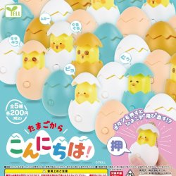 画像1: たまごからこんにちは！（再販）（９月）【■２００円カプセルトイ　５０個入り　エール】＋正規台紙
