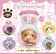 なりきりアニマルうさぎのおみみ【♪４００円カプセルトイ　３０個入　ピーナッツ】＋正規台紙