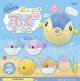うるるんアクアリウムぷっくぷく! ふぐぬいぐるみ（再販）【♪４００円カプセルトイ　３０個入　ピーナッツ】＋正規台紙
