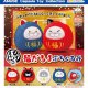 ひげまんじゅう福だるまぷちぐるみ（１０月）【△４００円カプセルトイ　３０個入り　アミューズ】＋正規台紙