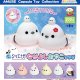 ふくふくシマエナガなかよしおやこソフビ（１０月）【△３００円カプセルトイ　４０個入り　アミューズ】＋正規台紙