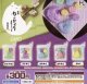 落雁ねこびよりますこっと【♪３００円カプセルトイ　４０個入り　ホットライン】＋正規台紙