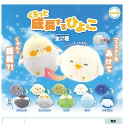 画像1: くるっと成長するひよこ（１０月）【△５００円カプセルトイ　２０個入り　ウルプラ】＋正規台紙