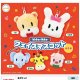 きどりっこ　フェイスマスコット（１０月）【△４００円カプセルトイ　３０個入り　ウルプラ】＋正規台紙