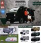 1/64PLUS ダムドハイエースカスタム"デフエイス"（１０月）【△５００円カプセルトイ　２０個入り　S・ストーンズ】＋正規台紙