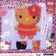 サンリオ　ハローキティぬいぐるみポシェット（再販）（１０月）【△５００円カプセルトイ　２０個入り　夢屋】＋正規台紙