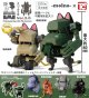 陸上自衛隊07式戦車なっちん　Ver.2.0（１０月）【△５００円カプセルトイ　２０個入り　トイズキャビン】＋正規台紙