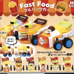 画像1: ファーストフード プルバックカー（１０月）【△３００円カプセルトイ　４０個入り　クオリアＫＫ】＋正規台紙