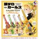 飯テロガールズミニチュアギターマスコット（１０月）【△４００円カプセルトイ　３０個入り　Ｊドリーム】＋正規台紙