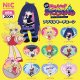 New PANTY＆STOCKING with GARTERBELT　アクリルキーチェーン（１０月）【△２００円カプセルトイ　５０個入り　ＴＣＰ】＋正規台紙