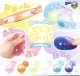 むにゅぷる！キラキラボール（１０月）【△２００円カプセルトイ　５０個入り　三洋堂】＋正規台紙
