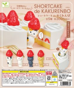 画像1: ショートケーキ ｄｅ かくれんぼ（１２月）【▲３００円カプセルトイ　４０個入り　エール】＋正規台紙