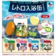 レトロ入浴缶マスコット（１１月）【▲３００円カプセルトイ　４０個入り　Ｊドリーム】＋正規台紙