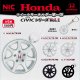 Ｈｏｎｄａ　ホィールキーホルダー第１弾　CIVICシリーズ　VOL.1（再販）（１１月）【▲５００円カプセルトイ　２０個入り　ＴＣＰ】＋正規台紙