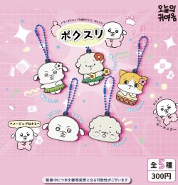 画像1: 【パワーポジティブな迫力ワンコ、ボクスリ】ボクスリ PVCキーホルダー（１１月）【▲３００円カプセルトイ　４０個入り　It's Your Primetime】＋正規台紙