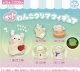 きゅんとわんこ　クリアフィギュア（１１月）【▲２００円カプセルトイ　５０個入り　石川玩具】＋正規台紙
