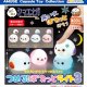 ふくふくシマエナガつめる！ぽわっとライト3（１２月）【▽４００円カプセルトイ　３０個入り　アミューズ】＋正規台紙