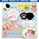 ぷくぷっくり肉球ハンドぷちぐるみ（１２月）【▽４００円カプセルトイ　３０個入り　アミューズ】＋正規台紙