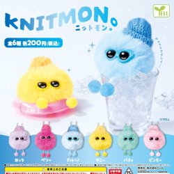 画像1: ニットモン。（１２月）【▽２００円カプセルトイ　５０個入り　エール】＋正規台紙