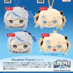 画像1: Ｗｅａｔｈｅｒ　Ｐｌａｎｅｔ　ミニフェイスマスコット（１２月）【▽４００円カプセルトイ　３０個入り　リアンＱ】＋正規台紙