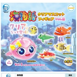 画像1: 海物語　クリアマスコットフィギュアｖｏｌ．２（１２月）【▽４００円カプセルトイ　３０個入り　ウルプラ】＋正規台紙