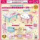 サンリオキャラクターズ　ｍｉｎｉｍｉｎｉ折りたたみテーブルその２（３月）【▼４００円カプセルトイ　３０個入り　ベネリック】＋正規台紙