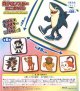 ＡＩモンスターミニタオル（１月）【▼４００円カプセルトイ　３０個入り　吉岡工業社】＋正規台紙１枚