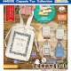ふくふくシマちゃん文庫本用巾着トート（３月）【○４００円カプセル　３０個入り　アミューズ】＋正規台紙