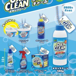 画像1: オキシクリーン ミニチュアチャーム（２月）【○４００円カプセル　３０個入り　トイズキャビン】＋正規台紙