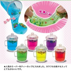 画像1: ティーカップミーバー（２月）（○１００円カプセル　１００個入り　共同】＋正規台紙