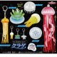 リアル立体造形キーホルダークラゲ（再販）（２月）【○３００円カプセル　４０個入り　アクセス】＋正規台紙