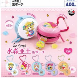 画像1: 水森亜土　缶ポーチ（４月）【●４００円カプセル　３０個入り　ウルプラ】＋正規台紙
