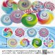 スパイラルハンドスピナー（３月）（●１００円カプセル　１００個入り　共同】＋正規台紙
